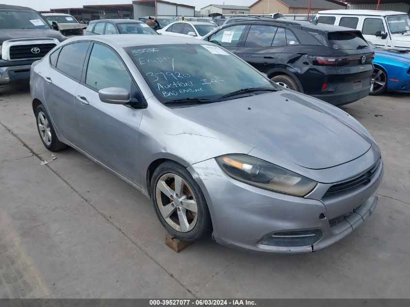 2016 DODGE DART SXT