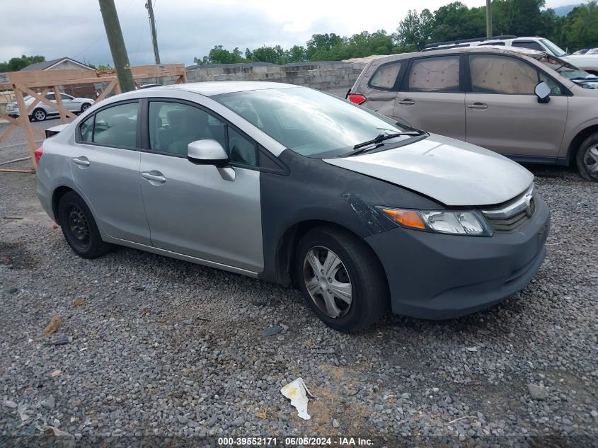 2012 HONDA CIVIC LX