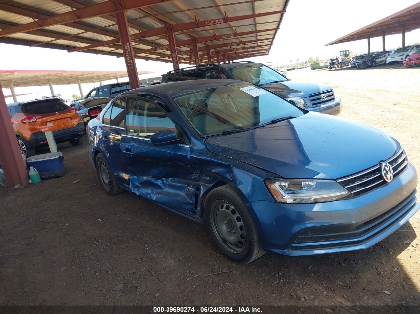 2017 VOLKSWAGEN JETTA S