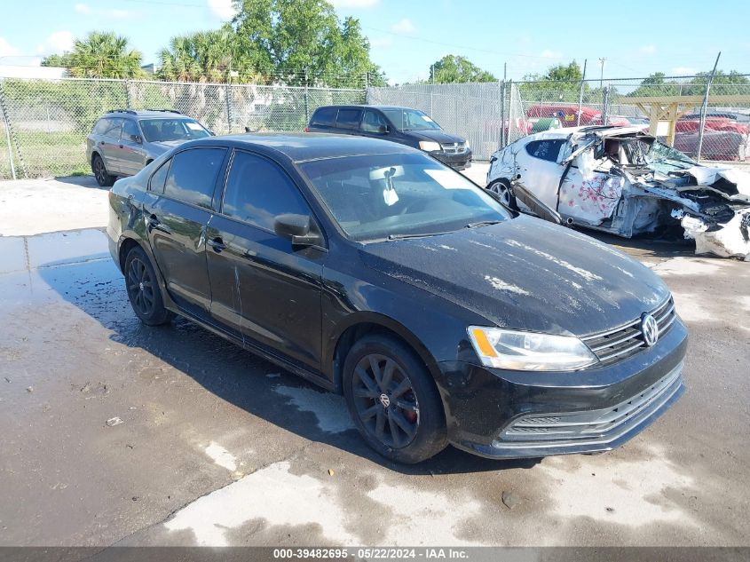 2015 VOLKSWAGEN JETTA 1.8T SE