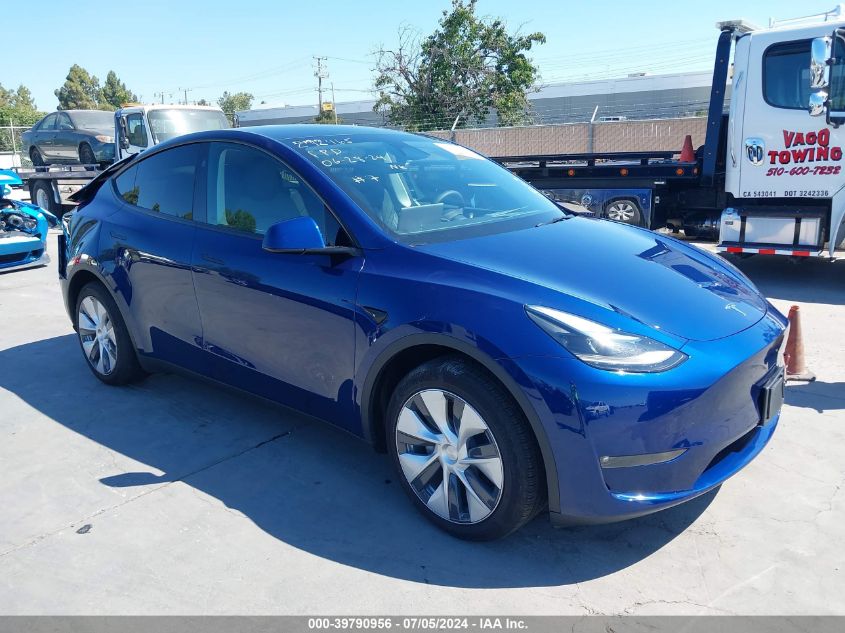 2024 TESLA MODEL Y LONG RANGE DUAL MOTOR ALL-WHEEL DRIVE