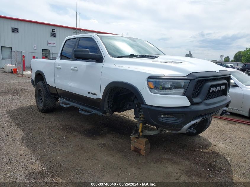 2019 RAM 1500 REBEL QUAD CAB 4X4 6'4 BOX