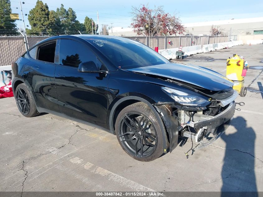 2022 TESLA MODEL Y LONG RANGE DUAL MOTOR ALL-WHEEL DRIVE