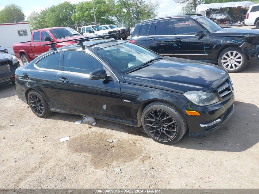 2012 MERCEDES-BENZ C 250