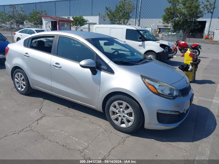 2016 KIA RIO LX