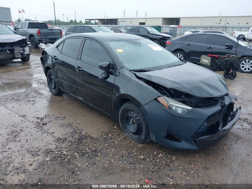 2017 TOYOTA COROLLA LE