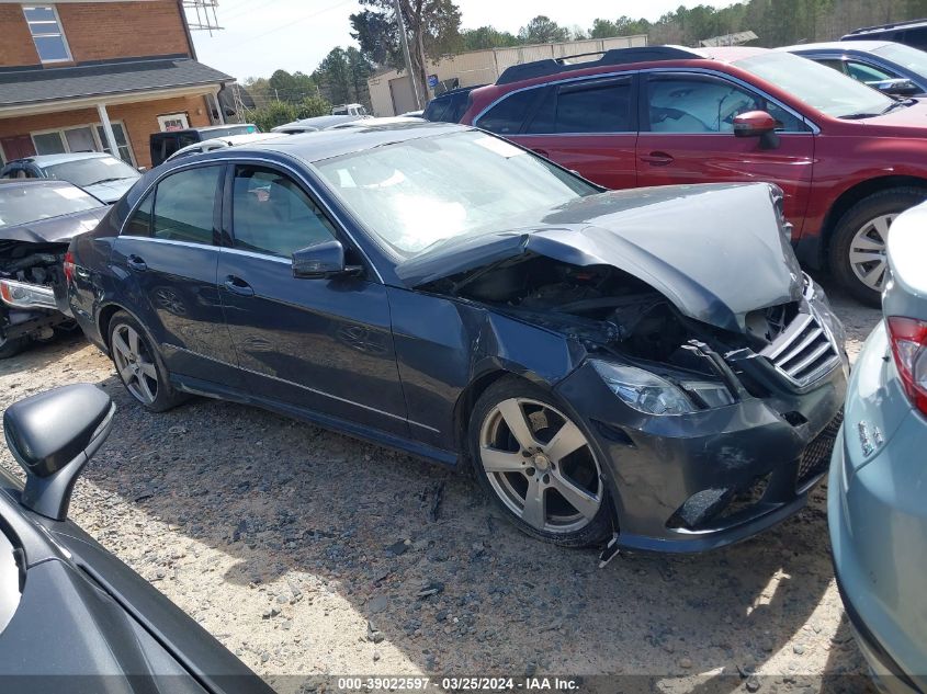 2011 MERCEDES-BENZ E 350 4MATIC