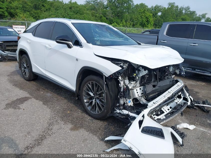 2022 LEXUS RX 350 F SPORT HANDLING