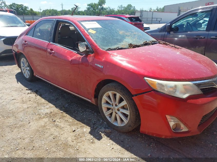 2013 TOYOTA CAMRY HYBRID XLE