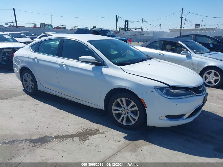 2015 CHRYSLER 200 LIMITED