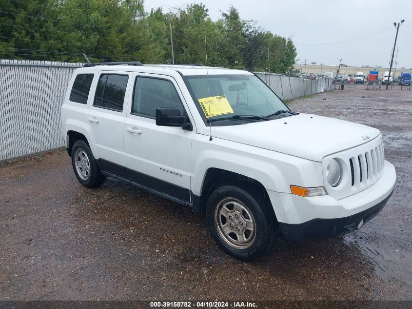 2014 JEEP PATRIOT SPORT