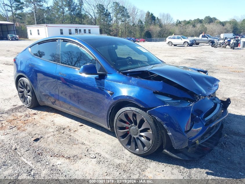 2021 TESLA MODEL Y PERFORMANCE DUAL MOTOR ALL-WHEEL DRIVE