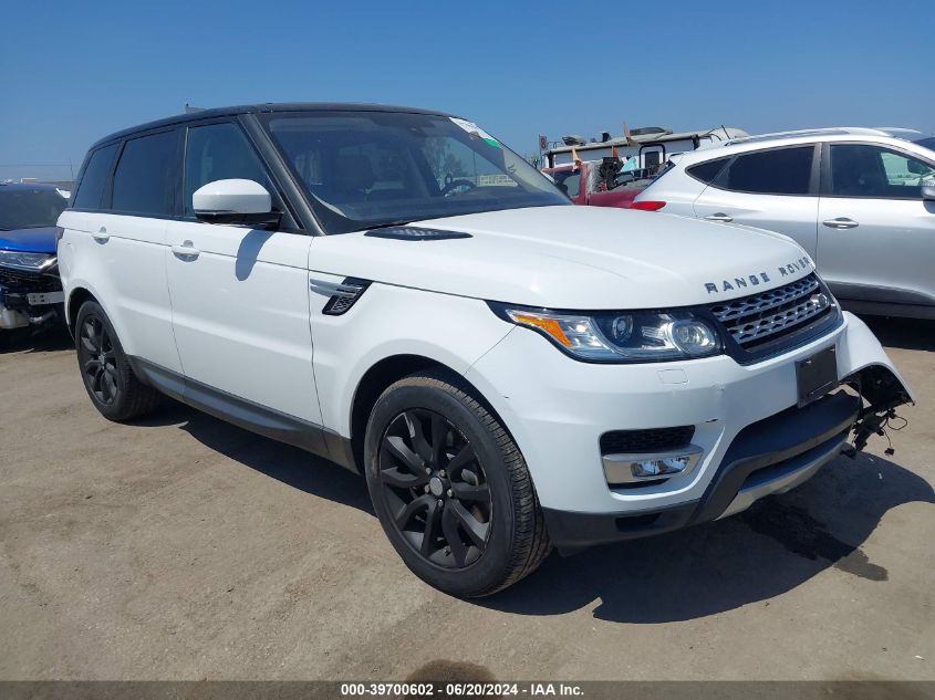 2016 LAND ROVER RANGE ROVER SPORT HSE