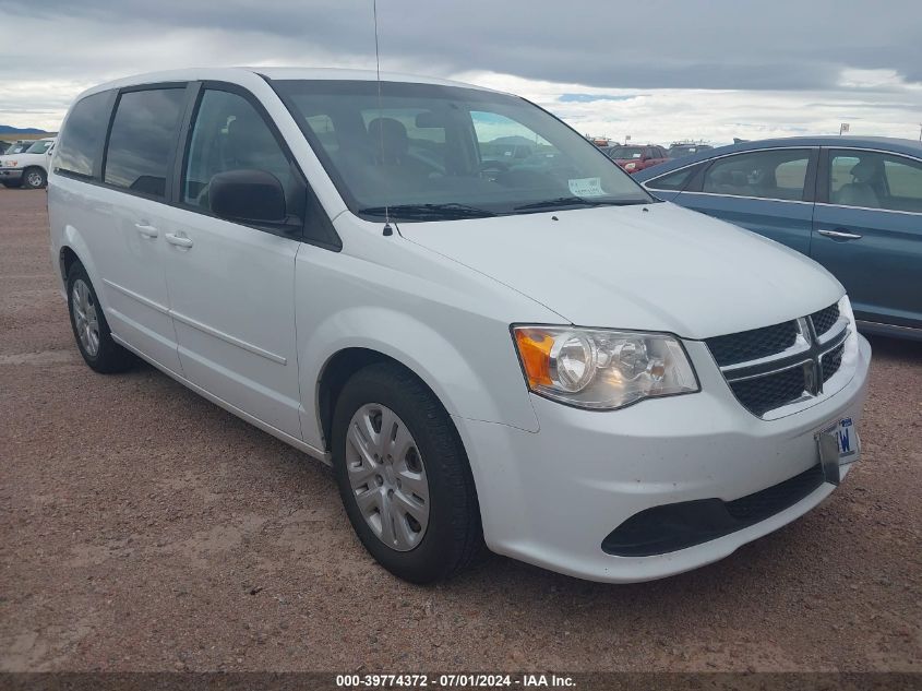 2016 DODGE GRAND CARAVAN SE