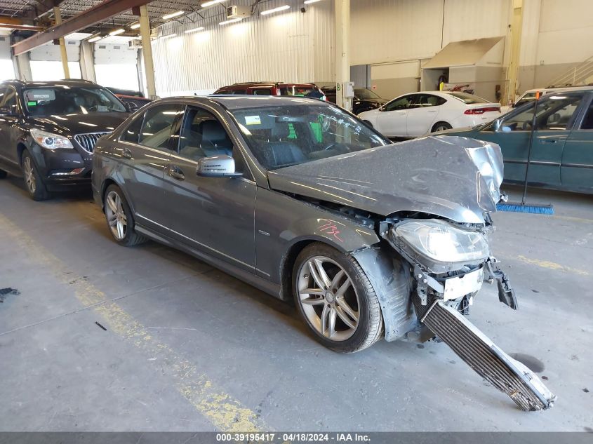 2012 MERCEDES-BENZ C 250 LUXURY/SPORT