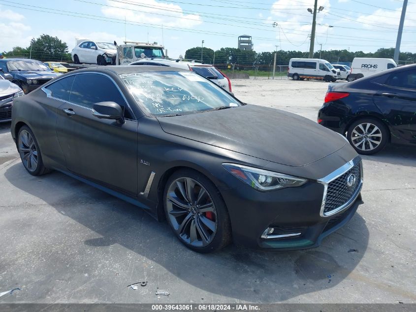 2018 INFINITI Q60 3.0T RED SPORT 400