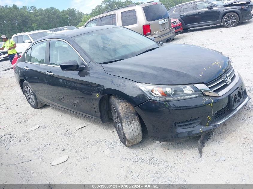 2013 HONDA ACCORD LX