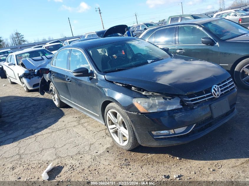 2013 VOLKSWAGEN PASSAT 2.0L TDI SEL PREMIUM