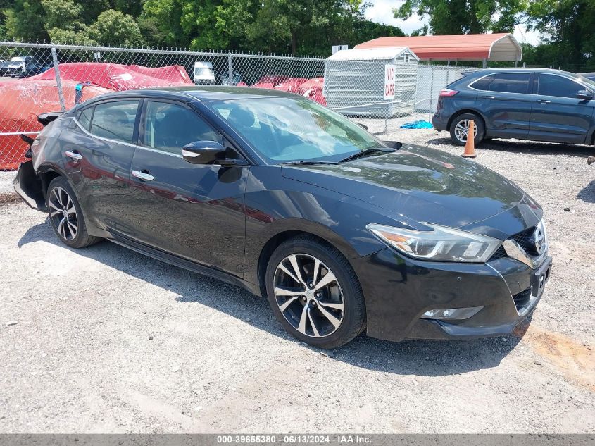 2018 NISSAN MAXIMA 3.5 SV