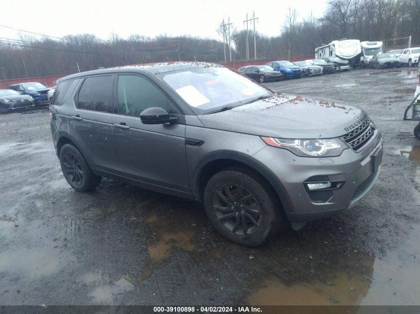 2018 LAND ROVER DISCOVERY SPORT HSE