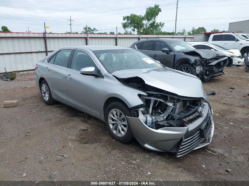 2016 TOYOTA CAMRY LE