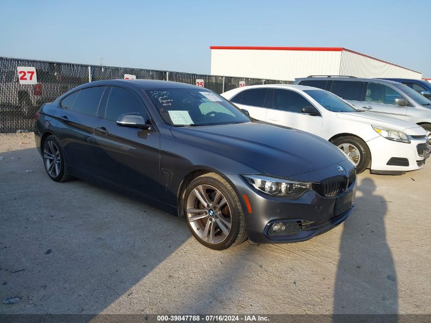 2018 BMW 430I GRAN COUPE