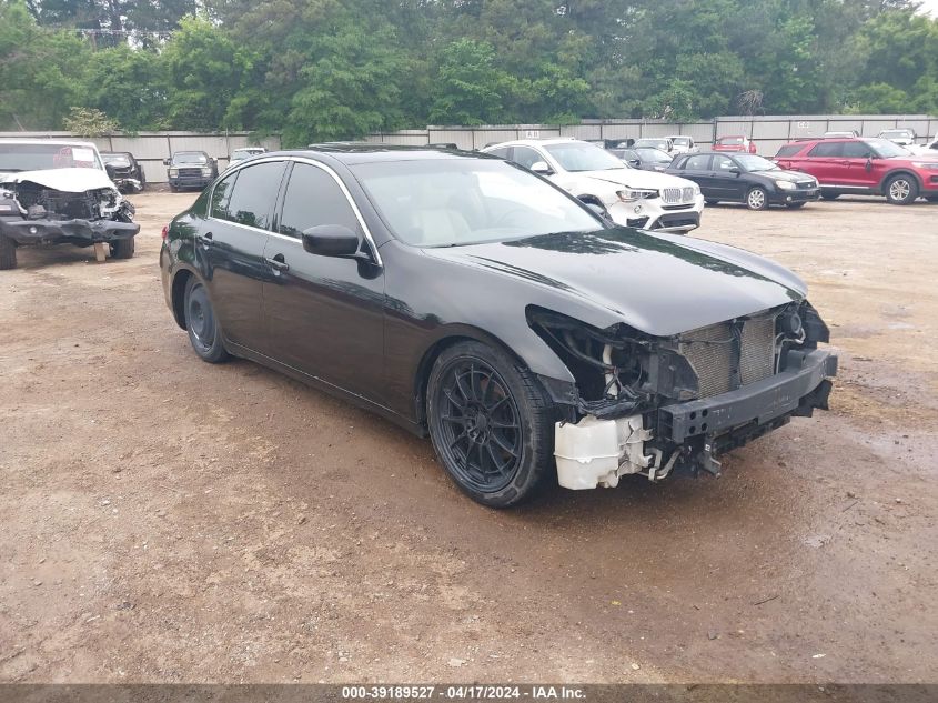 2011 INFINITI G37X