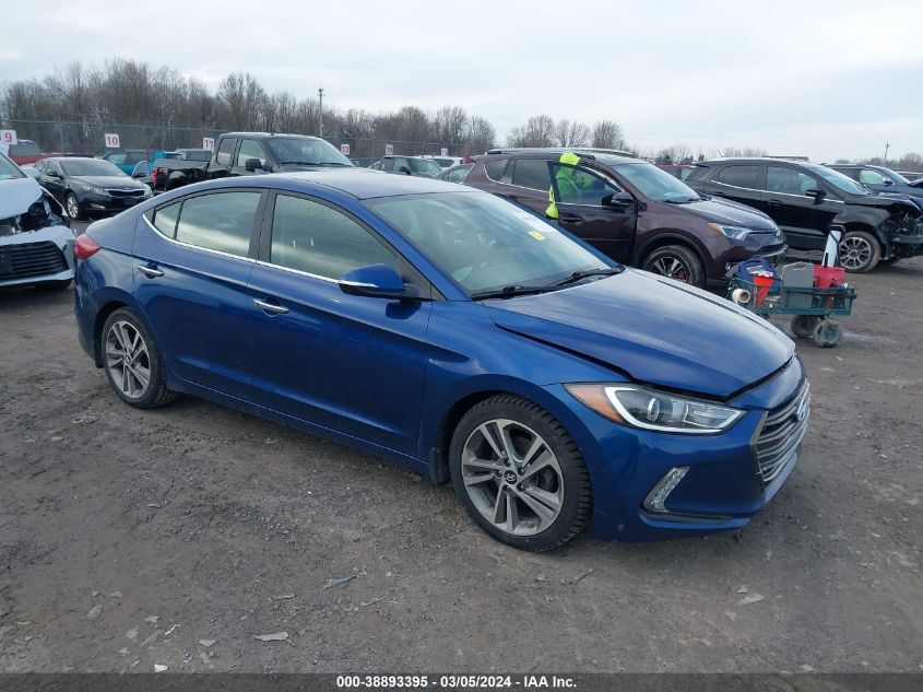 2017 HYUNDAI ELANTRA LIMITED