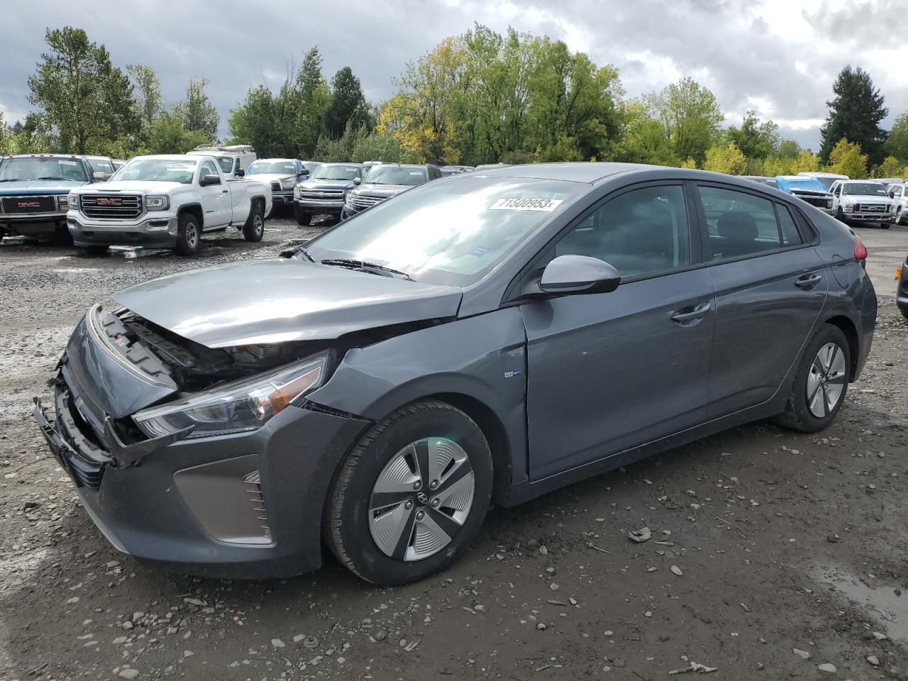 2019 HYUNDAI IONIQ BLUE