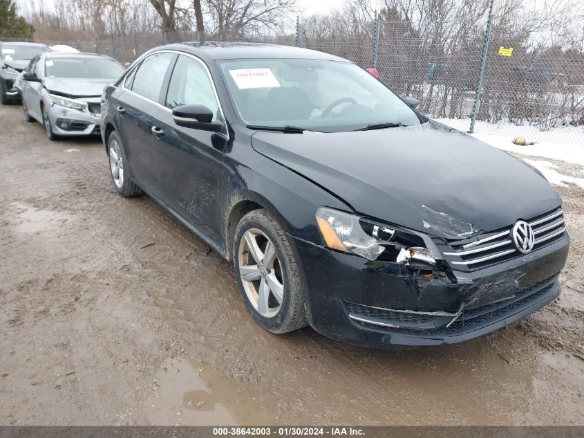 2013 VOLKSWAGEN PASSAT 2.5L SE