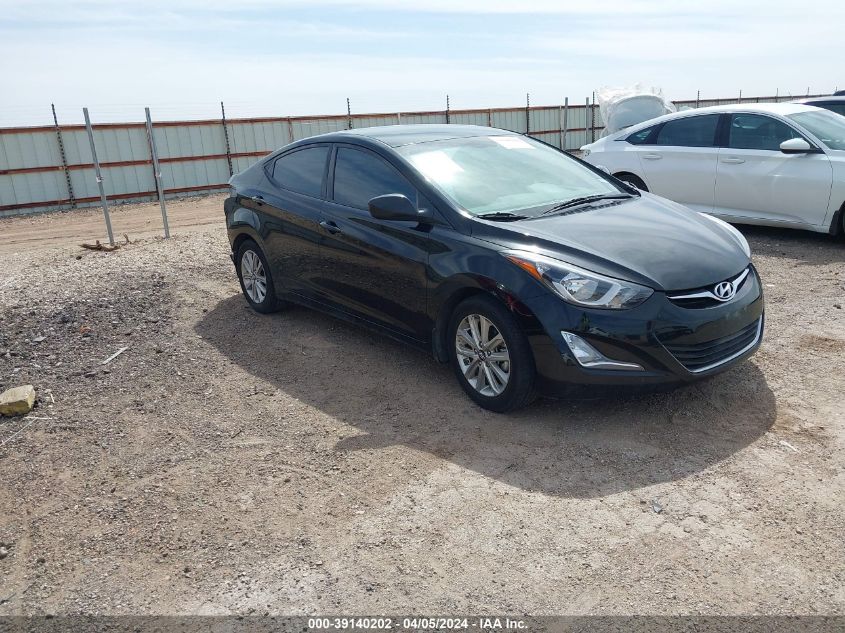 2014 HYUNDAI ELANTRA SE