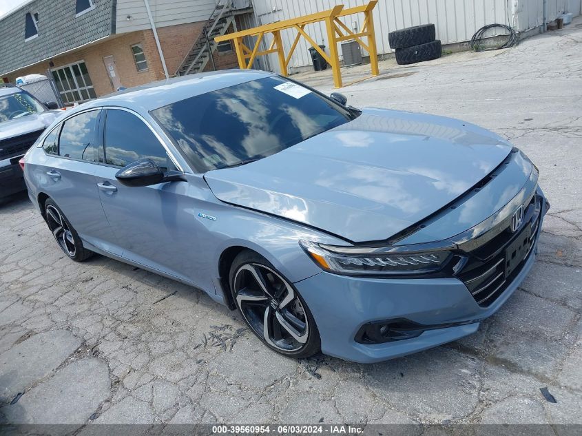 2022 HONDA ACCORD HYBRID SPORT