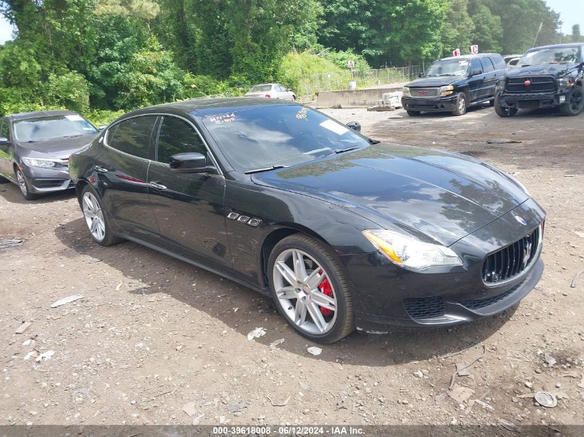 2015 MASERATI QUATTROPORTE S Q4