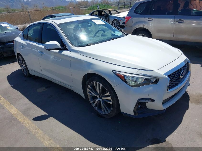 2021 INFINITI Q50 SENSORY AWD