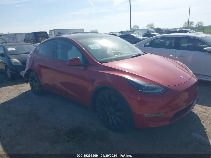 2022 TESLA MODEL Y PERFORMANCE DUAL MOTOR ALL-WHEEL DRIVE