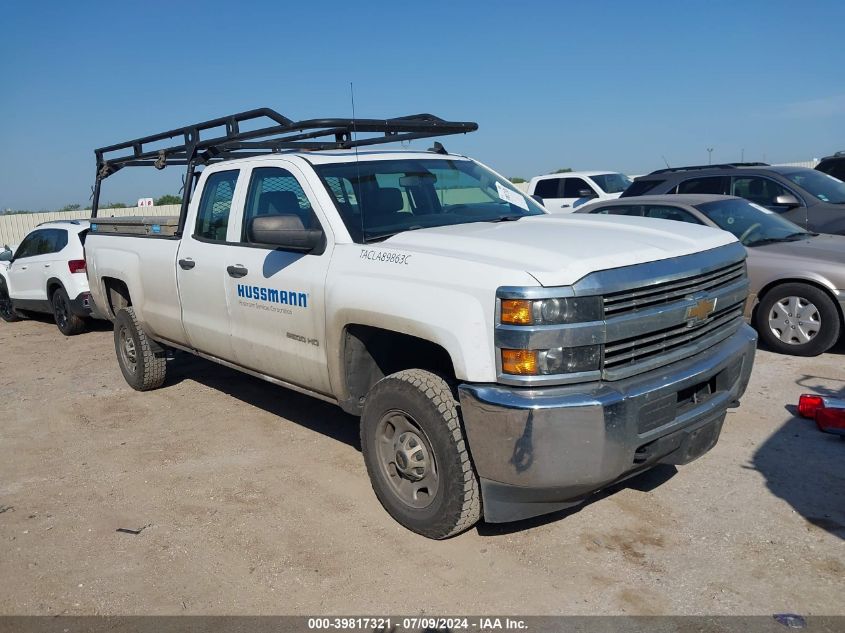 2017 CHEVROLET SILVERADO 2500HD WT