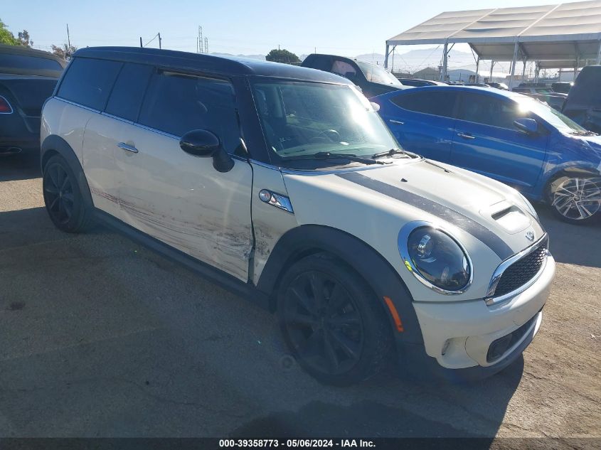 2012 MINI COOPER S CLUBMAN