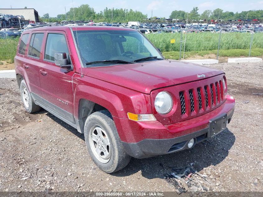 2014 JEEP PATRIOT SPORT