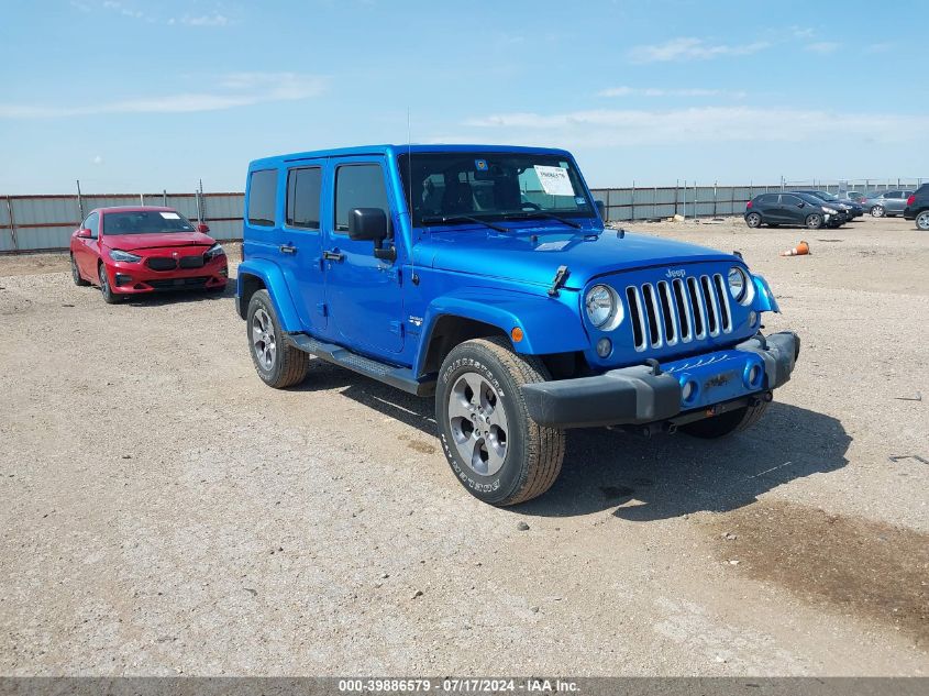 2016 JEEP WRANGLER UNLIMITED SAHARA