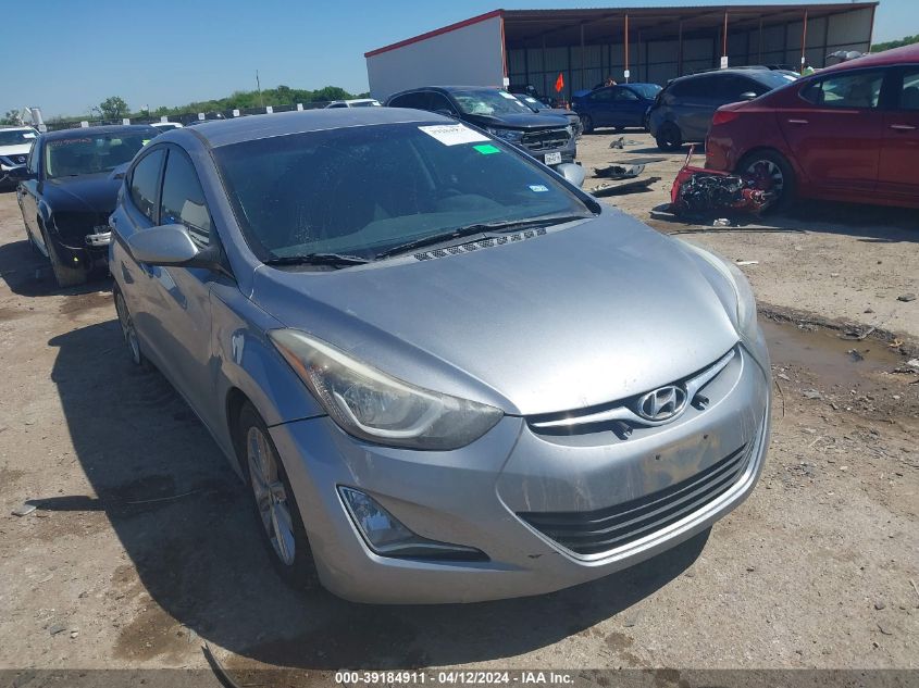 2016 HYUNDAI ELANTRA SE