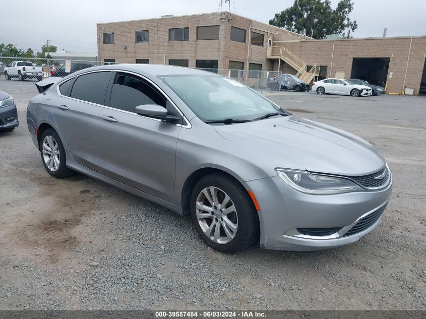 2015 CHRYSLER 200 LIMITED