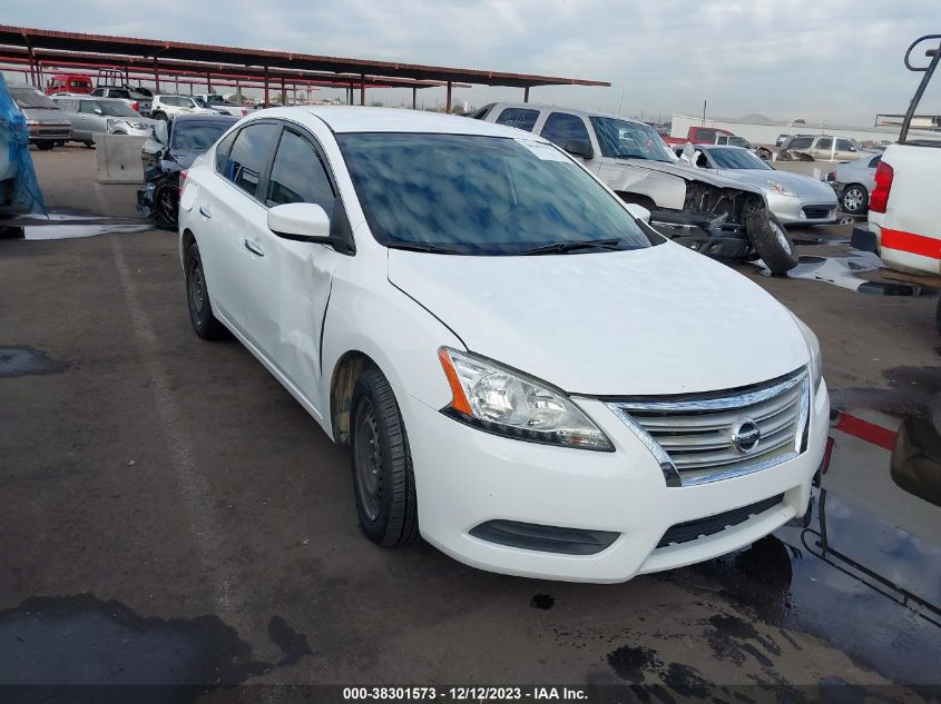 2015 NISSAN SENTRA S