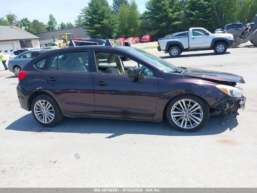 2012 SUBARU IMPREZA 2.0I PREMIUM