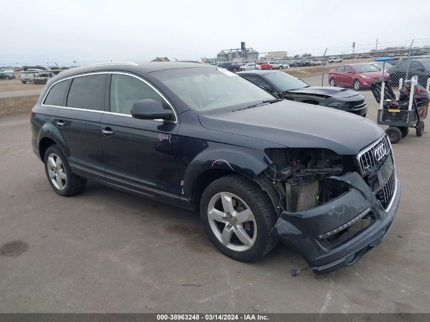 2012 AUDI Q7 3.0 TDI PREMIUM