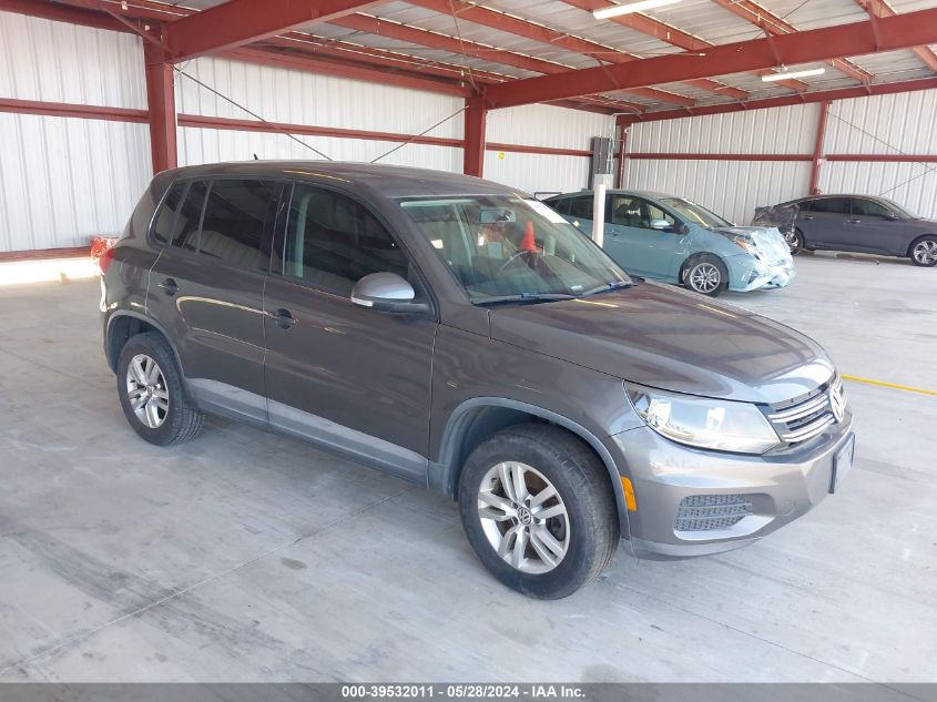 2013 VOLKSWAGEN TIGUAN S