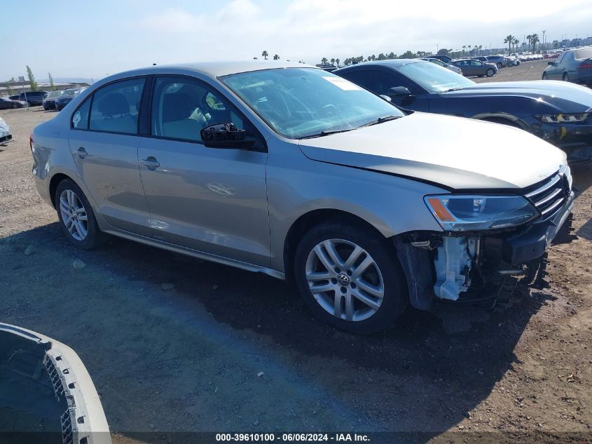 2015 VOLKSWAGEN JETTA 2.0L S