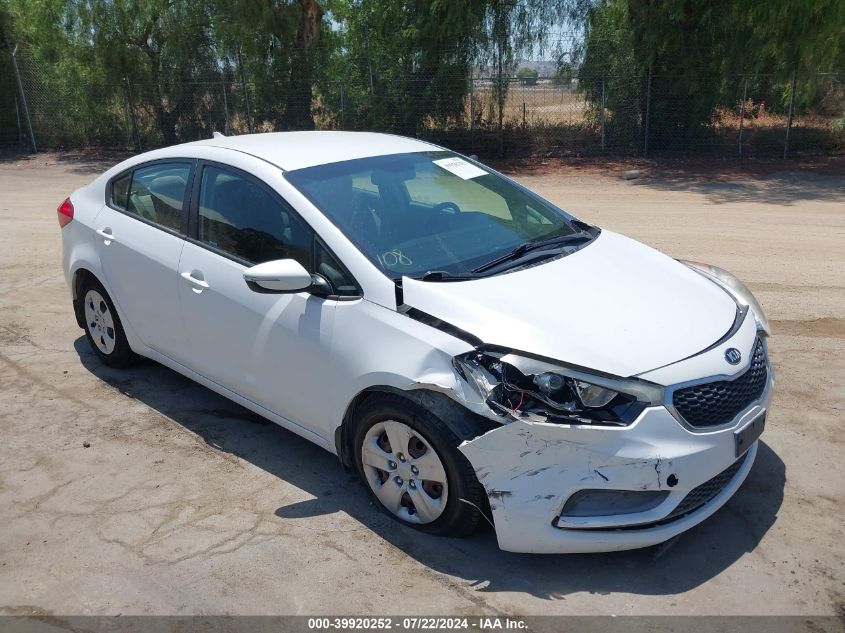 2015 KIA FORTE LX