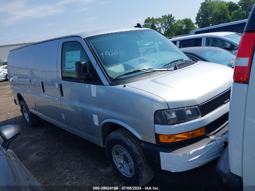 2024 CHEVROLET EXPRESS CARGO RWD 3500 EXTENDED WHEELBASE WT