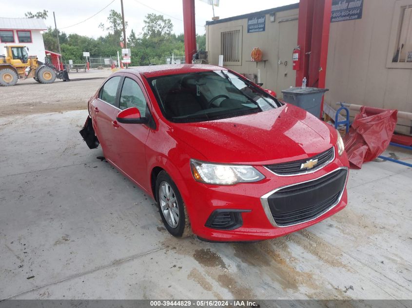 2018 CHEVROLET SONIC LT AUTO