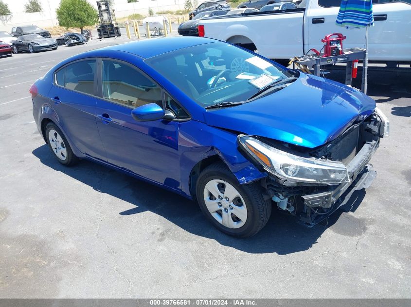 2017 KIA FORTE LX